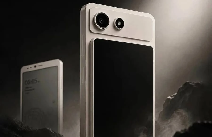 Hisense готує незвичайний смартфон A10 з екраном E Ink і знімним кольоровим дисплеєм